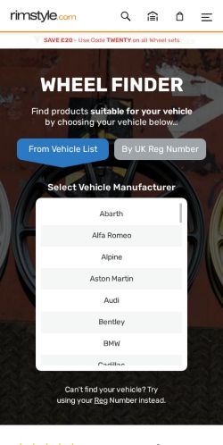 Mobile page screenshot