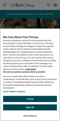 Mobile page screenshot