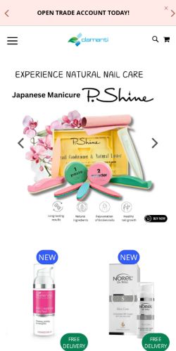 Mobile page screenshot