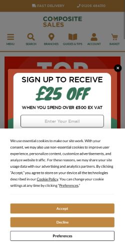 Mobile page screenshot