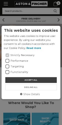 Mobile page screenshot