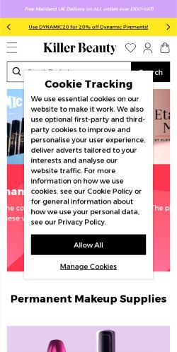 Mobile page screenshot