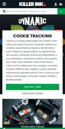 Mobile page screenshot