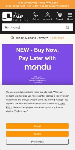 Mobile page screenshot