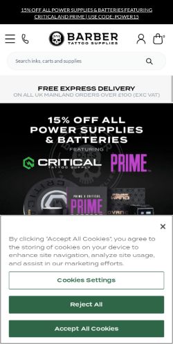 Mobile page screenshot