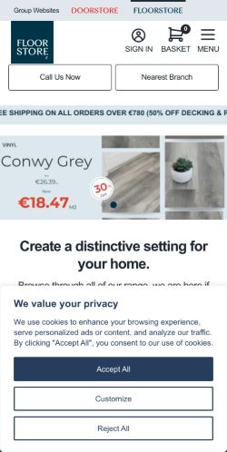 Mobile page screenshot