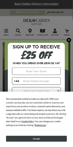 Mobile page screenshot