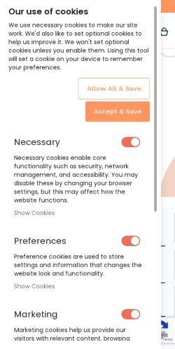Mobile page screenshot