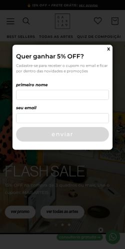Mobile page screenshot
