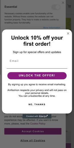 Mobile page screenshot