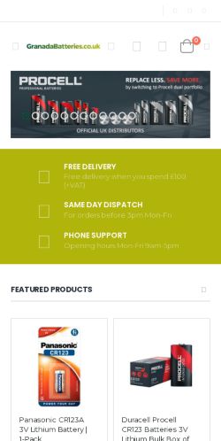 Mobile page screenshot
