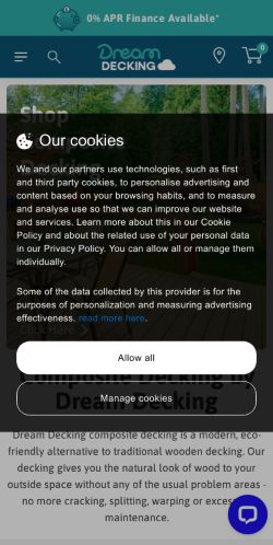 Mobile page screenshot