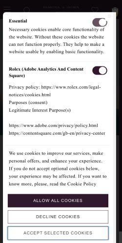 Mobile page screenshot