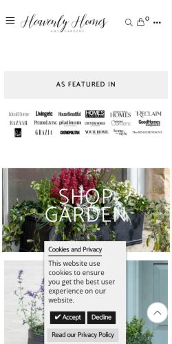 Mobile page screenshot