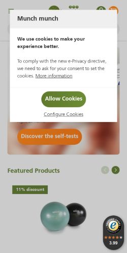 Mobile page screenshot