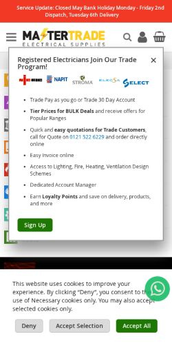 Mobile page screenshot