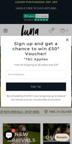 Mobile page screenshot