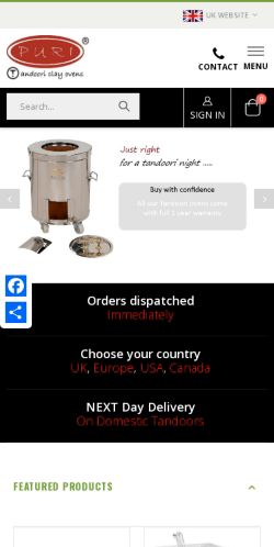 Mobile page screenshot
