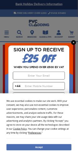 Mobile page screenshot