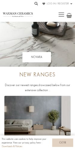 Mobile page screenshot