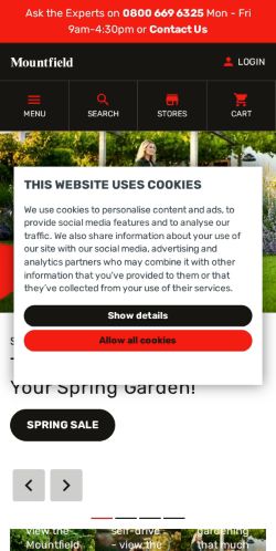 Mobile page screenshot