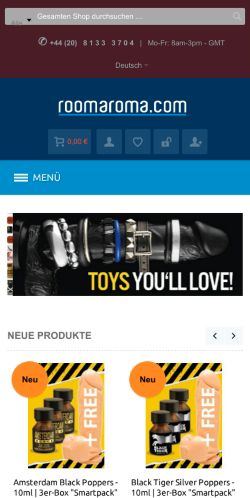 Mobile page screenshot