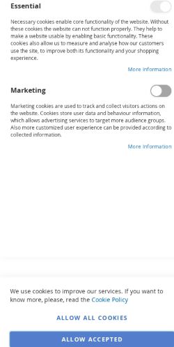 Mobile page screenshot