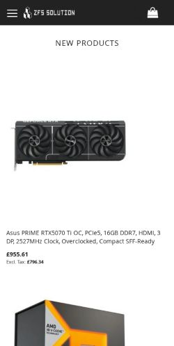 Mobile page screenshot