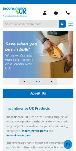 Mobile page screenshot