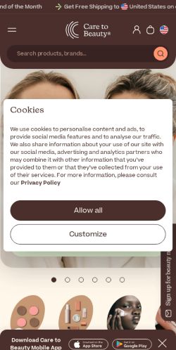 Mobile page screenshot