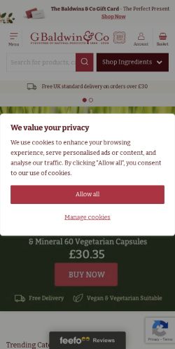 Mobile page screenshot