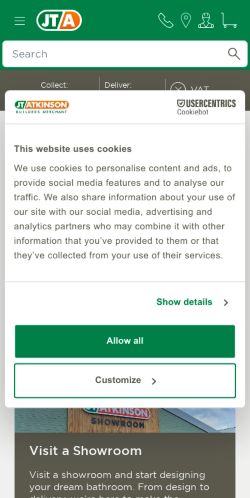 Mobile page screenshot