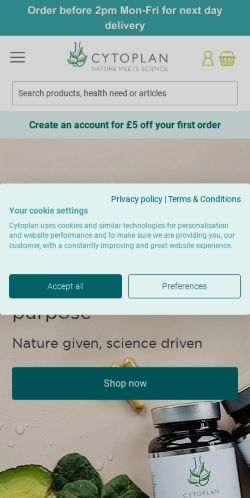 Mobile page screenshot