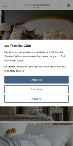 Mobile page screenshot