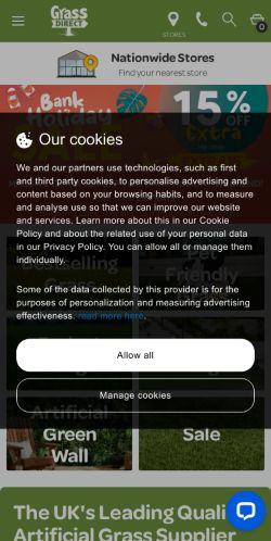 Mobile page screenshot