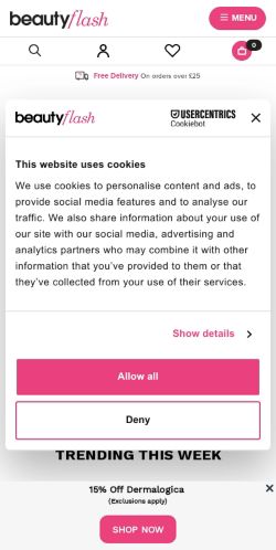 Mobile page screenshot