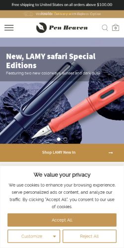 Mobile page screenshot