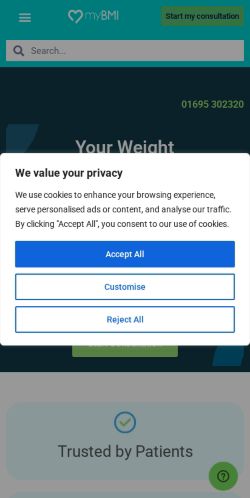 Mobile page screenshot