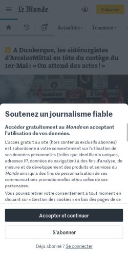 Mobile page screenshot