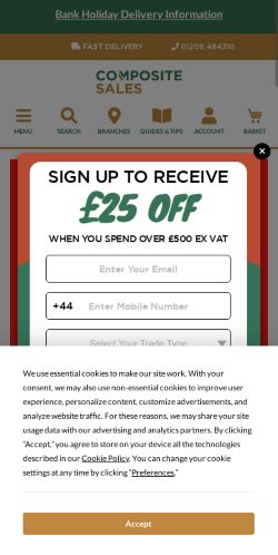 Mobile page screenshot