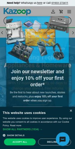 Mobile page screenshot