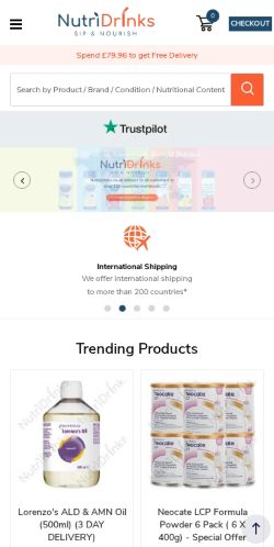 Mobile page screenshot