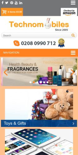 Mobile page screenshot