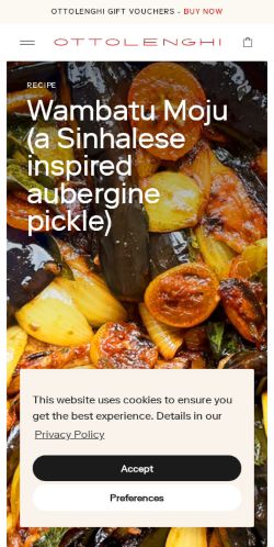 Mobile page screenshot