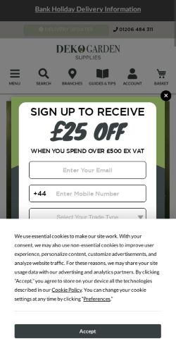Mobile page screenshot