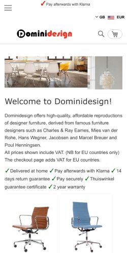 Mobile page screenshot