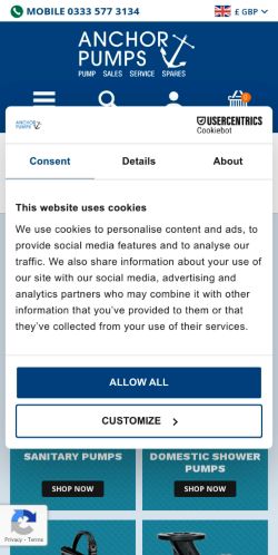 Mobile page screenshot