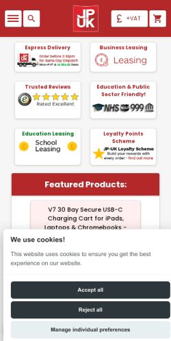 Mobile page screenshot