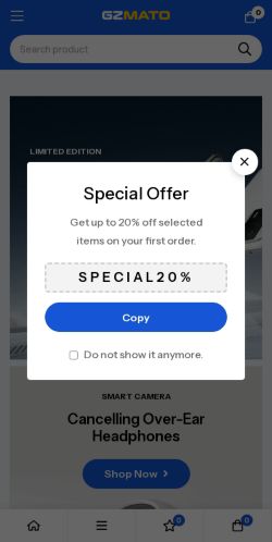 Mobile page screenshot