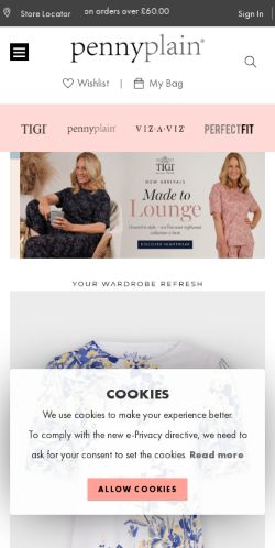 Mobile page screenshot